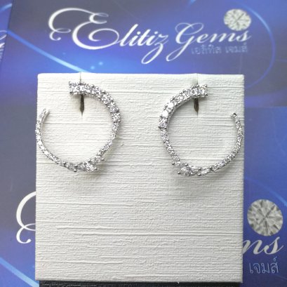 ต่างหูเพชร EER394